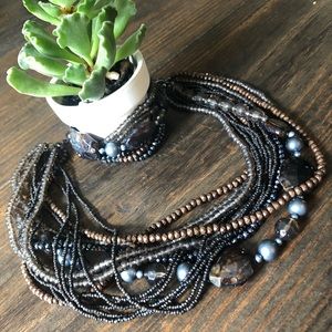 🔘Exotic necklace & matching bracelet combo set🔘